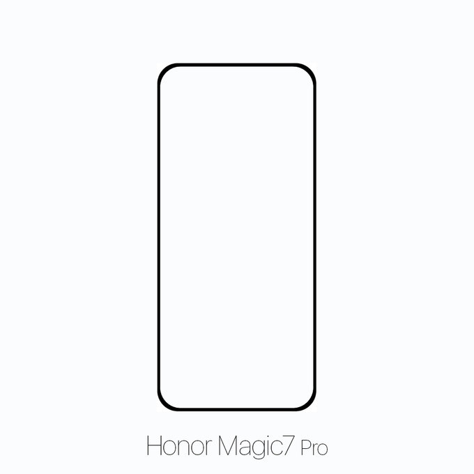 Закалено стъкло за Honor Magic7 Pro, FullCover Glass, FixPremium