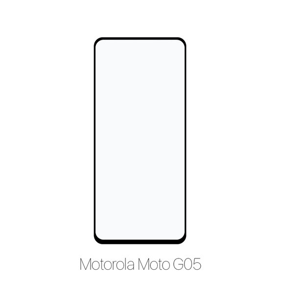 Закалено стъкло за Motorola Moto G05, FullCover Glass, FixPremium