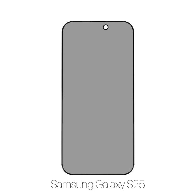 Закалено стъкло за Samsung Galaxy S25, Privacy Anti-Spy, FixPremium