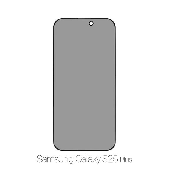 Закалено стъкло за Samsung Galaxy S25 Plus, Privacy Anti-Spy, FixPremium