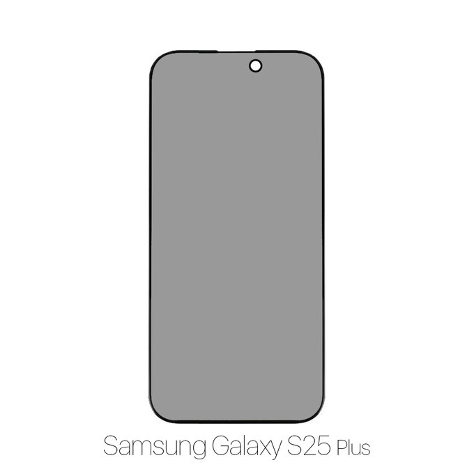 Закалено стъкло за Samsung Galaxy S25 Plus, Privacy Anti-Spy, FixPremium