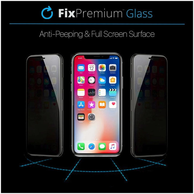 Закалено стъкло за Samsung Galaxy S25 Ultra, Privacy Anti-Spy, FixPremium