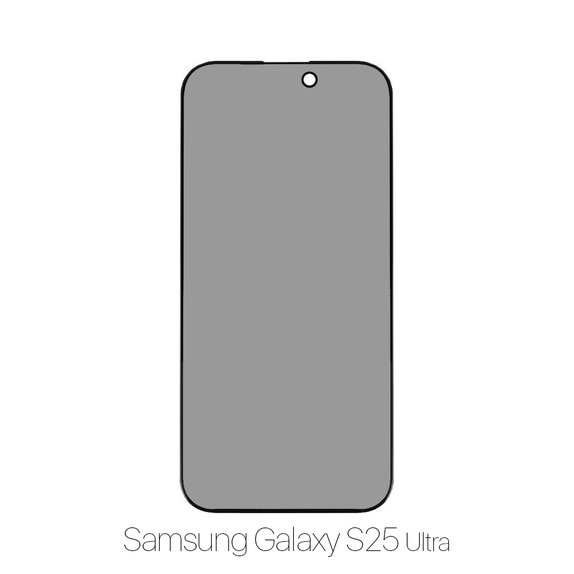 Закалено стъкло за Samsung Galaxy S25 Ultra, Privacy Anti-Spy, FixPremium