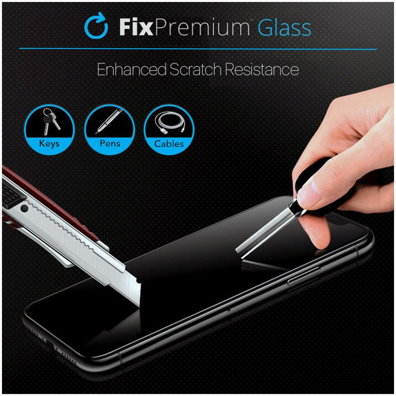 Закалено стъкло за Samsung Galaxy A36 A366E, FullCover Glass, FixPremium