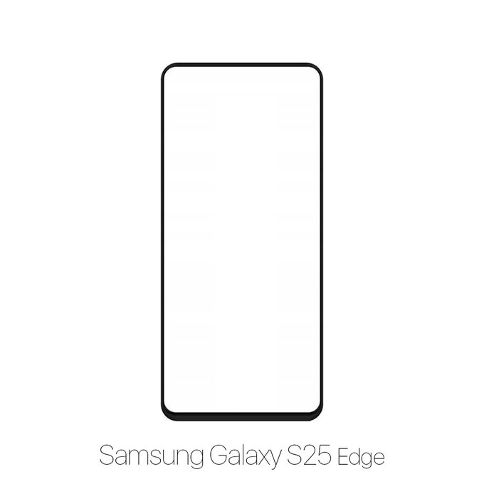 Закалено стъкло за Samsung Galaxy S25 Edge, FullCover Glass, FixPremium