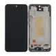 Дисплей за Samsung A36 A366E, Awesome Black, Тъчскрийн с рамка, TFT
