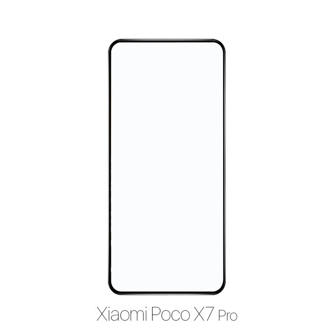 Закалено стъкло за Xiaomi Poco X7 Pro 2412DPC0AG, FullCover Glass, FixPremium