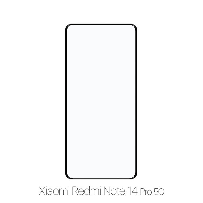 Закалено стъкло за Xiaomi Redmi Note 14 Pro 5G 24090RA29G, FullCover Glass, FixPremium
