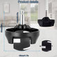 Предно колело за Eufy Robovac-series, Black, Черен