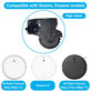 Колело с мотор за Xiaomi Dreame F9, Mi Robot Vacuum Mop (Mijia 1C), 2 Pro+ (Mijia 1T), дясно, Black