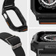 Каишка Lite Fit "Pro" за Apple Watch (44, 45mm), Матово черен, Spigen