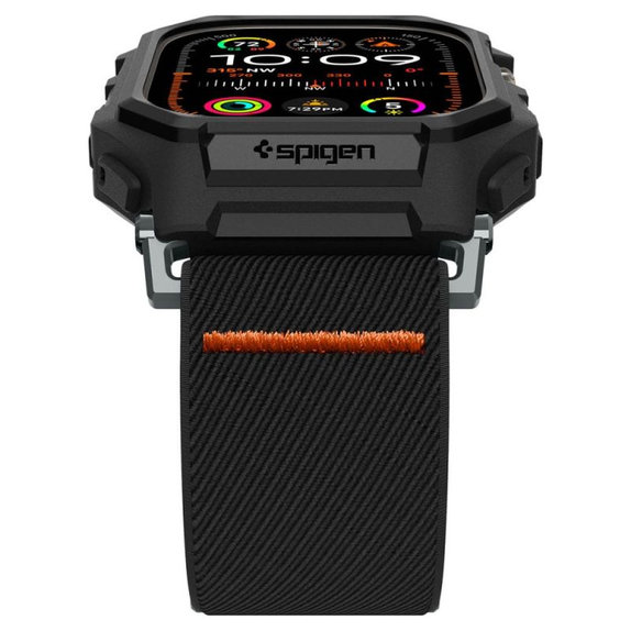Каишка Lite Fit "Pro" за Apple Watch Ultra (49mm), Матово черен, Spigen