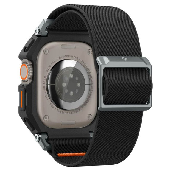 Каишка Lite Fit "Pro" за Apple Watch Ultra (49mm), Матово черен, Spigen
