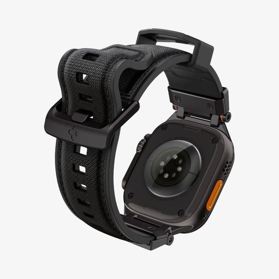 Каишка Durapro Armor за Apple Watch (42, 44, 45, 49mm), Black Edition, Spigen