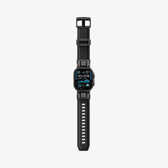 Каишка Durapro Armor за Apple Watch (42, 44, 45, 49mm), Black Edition, Spigen