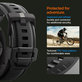 Каишка Durapro Armor за Apple Watch (42, 44, 45, 49mm), Black Edition, Spigen