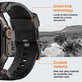 Каишка Durapro Armor за Apple Watch (42, 44, 45, 49mm), Black Edition, Spigen
