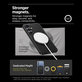 Case Core Armor with MagSafe for Samsung Galaxy S25, Matte Black, Spigen