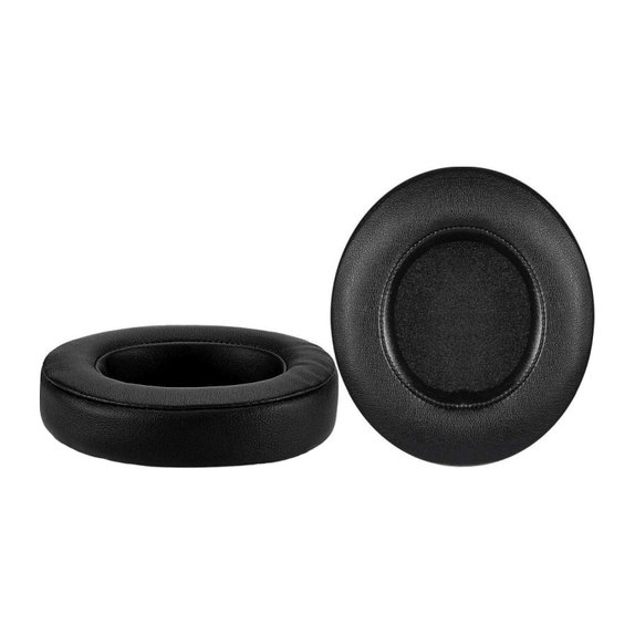 Резервни възглавнички за Razer Kraken V2 Pro, Мемори пяна и PU кожа, Black, 1 чифт