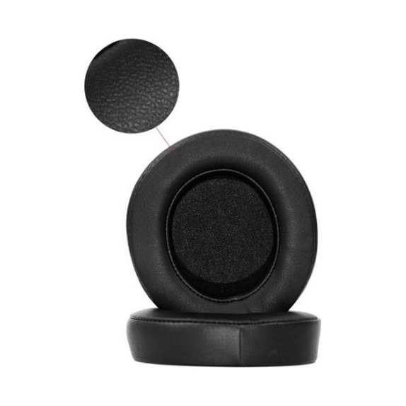 Резервни възглавнички за Razer Kraken V2 Pro, Мемори пяна и PU кожа, Black, 1 чифт