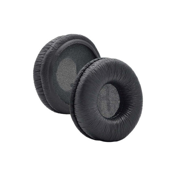 Резервни възглавнички за уши за JBL Tune 450, Мемори пяна и PU кожа, Черен, 1 чифт