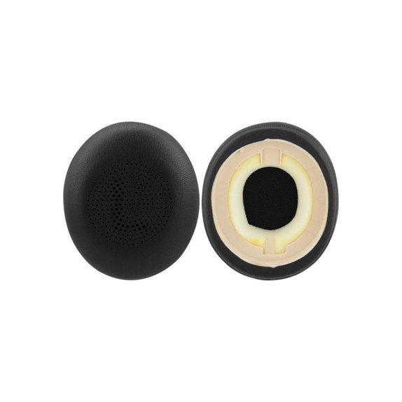 Резервни възглавнички за уши за Jabra Evolve2 65UC, Elite 45H, Мемори пяна и PU кожа, Черен, 1 чифт