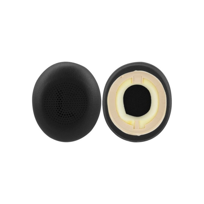 Резервни възглавнички за уши за Jabra Evolve2 65UC, Elite 45H, Мемори пяна и PU кожа, Черен, 1 чифт