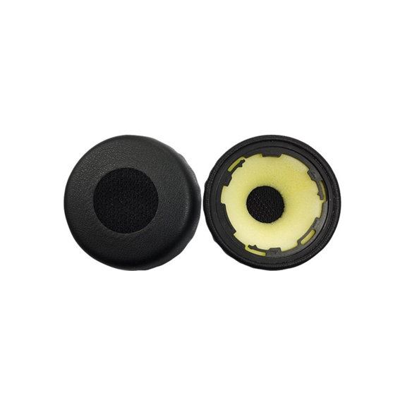 Резервни възглавнички за Jabra Evolve 75, 75+, UC, MS, Мемори пяна и PU кожа, Black, 1 чифт
