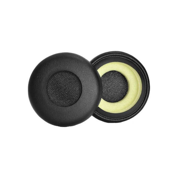 Резервни възглавнички за уши за Jabra Evolve 20, 30, 40, PU кожа, Черен, 1 чифт