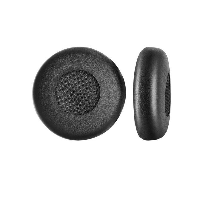 Резервни възглавнички за уши за Jabra Evolve 20, 30, 40, PU кожа, Черен, 1 чифт