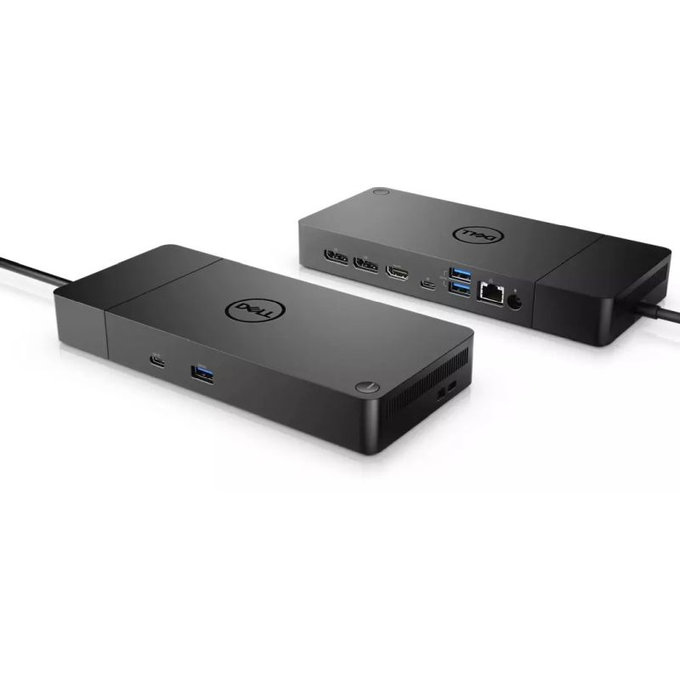 Докинг станция (USB-C) и 130W адаптер за Dell WD19 K20A001, Refurbished