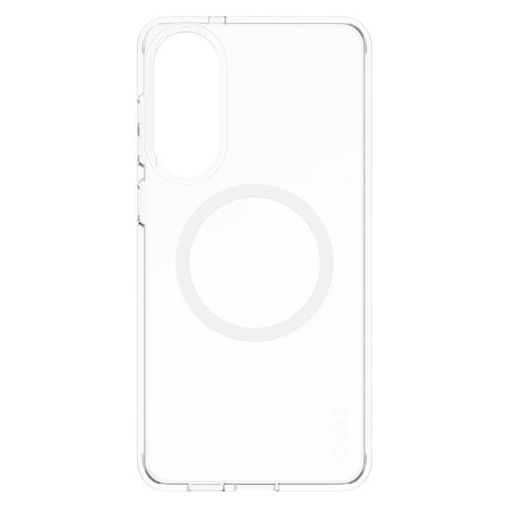 Калъф Urban Combat с бяло QI за Samsung Galaxy S25 Edge, Прозрачно, PanzerGlass
