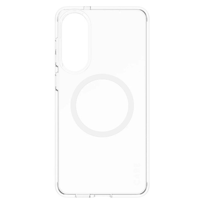 Калъф Urban Combat с бяло QI за Samsung Galaxy S25 Edge, Прозрачно, PanzerGlass