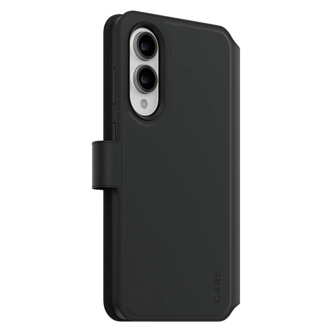 Калъф Wallet Tango Two-In-One с QI за Samsung Galaxy S25 Edge, Черно, PanzerGlass