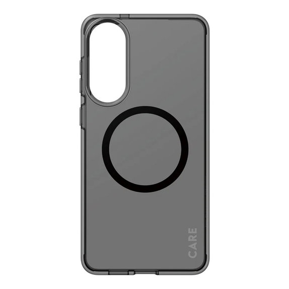 Калъф Smokey с черно QI за Samsung Galaxy S25 Edge, Черно, PanzerGlass