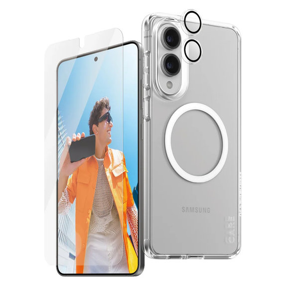 Bundle 3 в 1 за Samsung Galaxy S25 Edge, PanzerGlass
