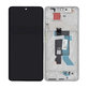 Дисплей за Xiaomi Poco X7 24095PCADG, Silver, Тъчскрийн с рамка, 5600030O16P00 Genuine Service Pack