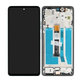 Дисплей за Motorola Moto G75 5G, Succulent Green, Тъчскрийн с рамка, 5D68C29068 Genuine Service Pack