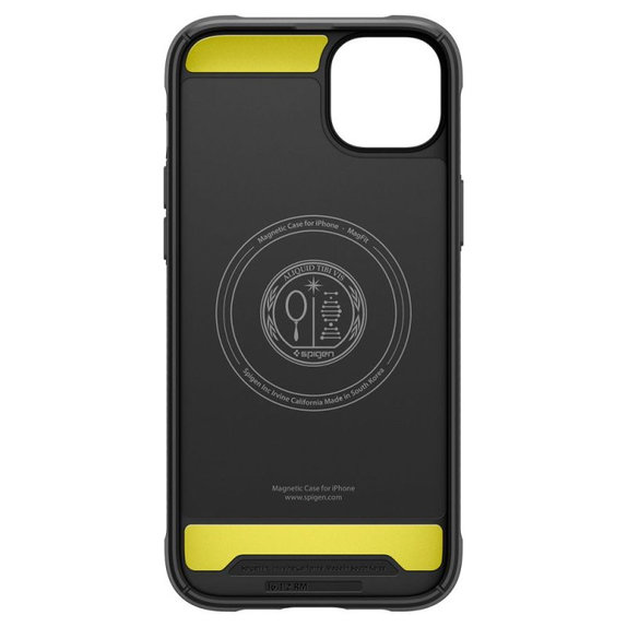 Калъф Rugged Armor с MagSafe за iPhone 14, Матово черен, Spigen