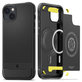 Калъф Rugged Armor с MagSafe за iPhone 14, Матово черен, Spigen
