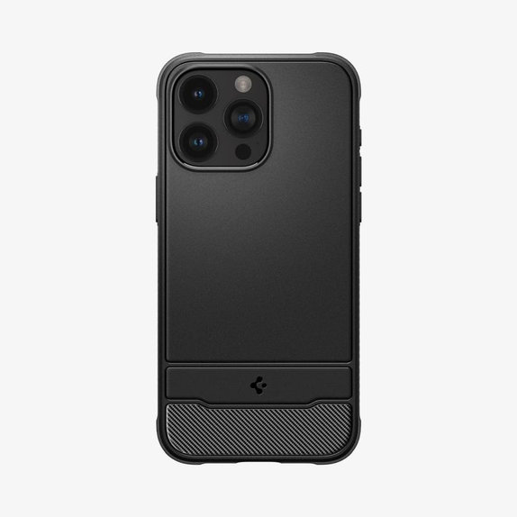 Калъф Rugged Armor с MagSafe за iPhone 15 Pro, Матово черен, Spigen