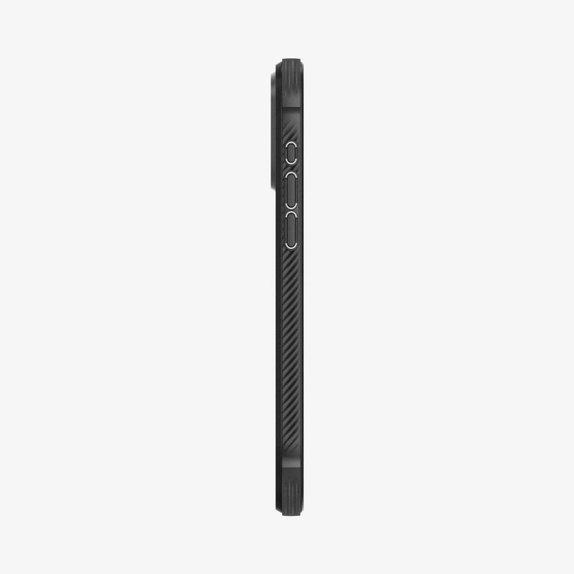Калъф Rugged Armor с MagSafe за iPhone 15 Pro, Матово черен, Spigen