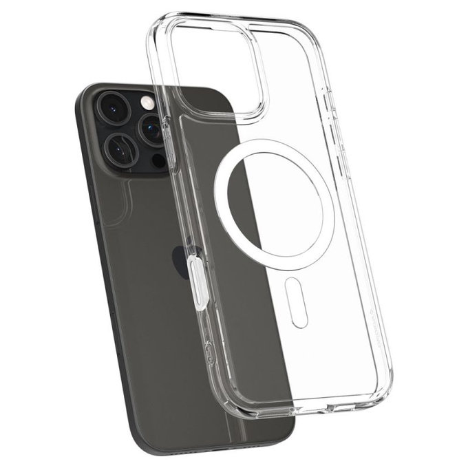 Калъф Ultra Hybrid "T" с MagSafe за iPhone 16 Pro Max, Бял, Spigen
