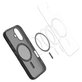 Калъф Ultra Hybrid "T" с MagSafe за iPhone 16, Frost Black, Spigen