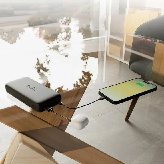 PowerBank 20000mAh, 10W, Infinity, LiFePO4, USB-C / USB-A, Черен, SBS