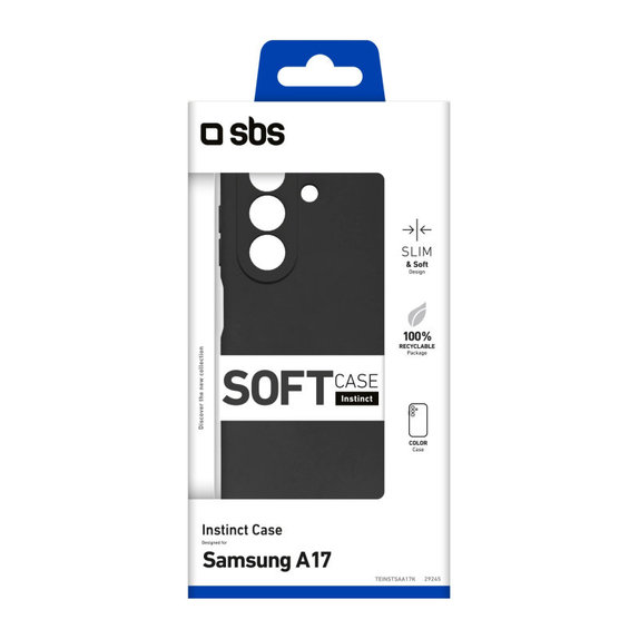 Калъф Instinct за Samsung A17 5G, Черно, Black