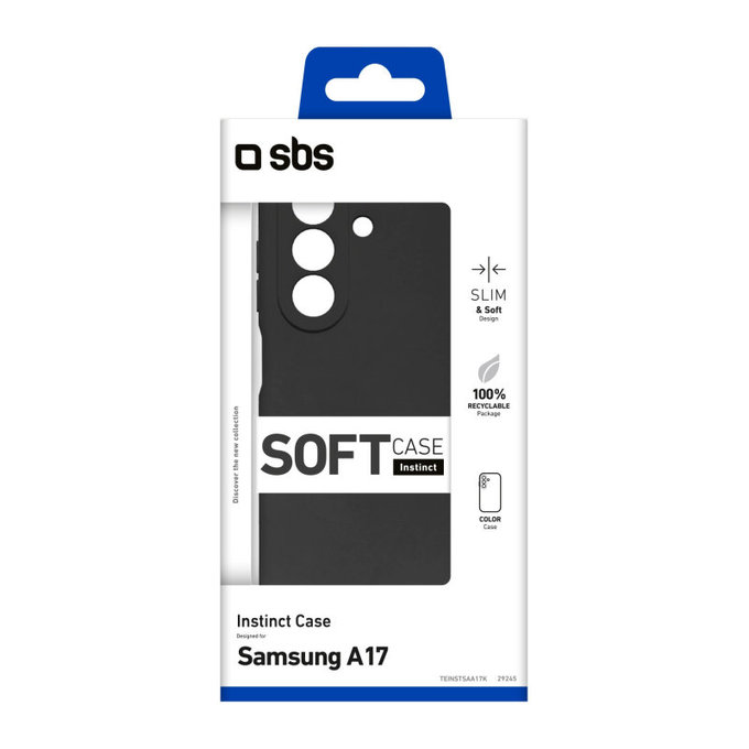 Калъф Instinct за Samsung A17 5G, Черно, Black