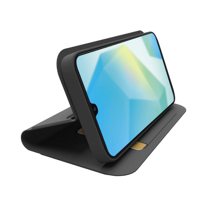 Калъф тип книга Wallet Smooth за Samsung Galaxy A17 5G, Черен, SBS
