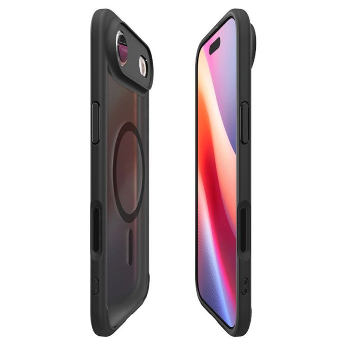 Калъф Ultra Hybrid с MagSafe за iPhone Air, Frost Black, Spigen