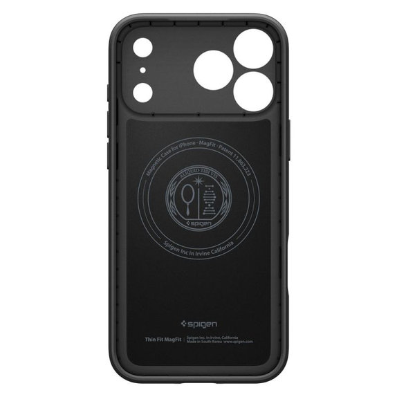 Калъф Thin Fit с MagSafe за iPhone 17 Pro, Black, Spigen